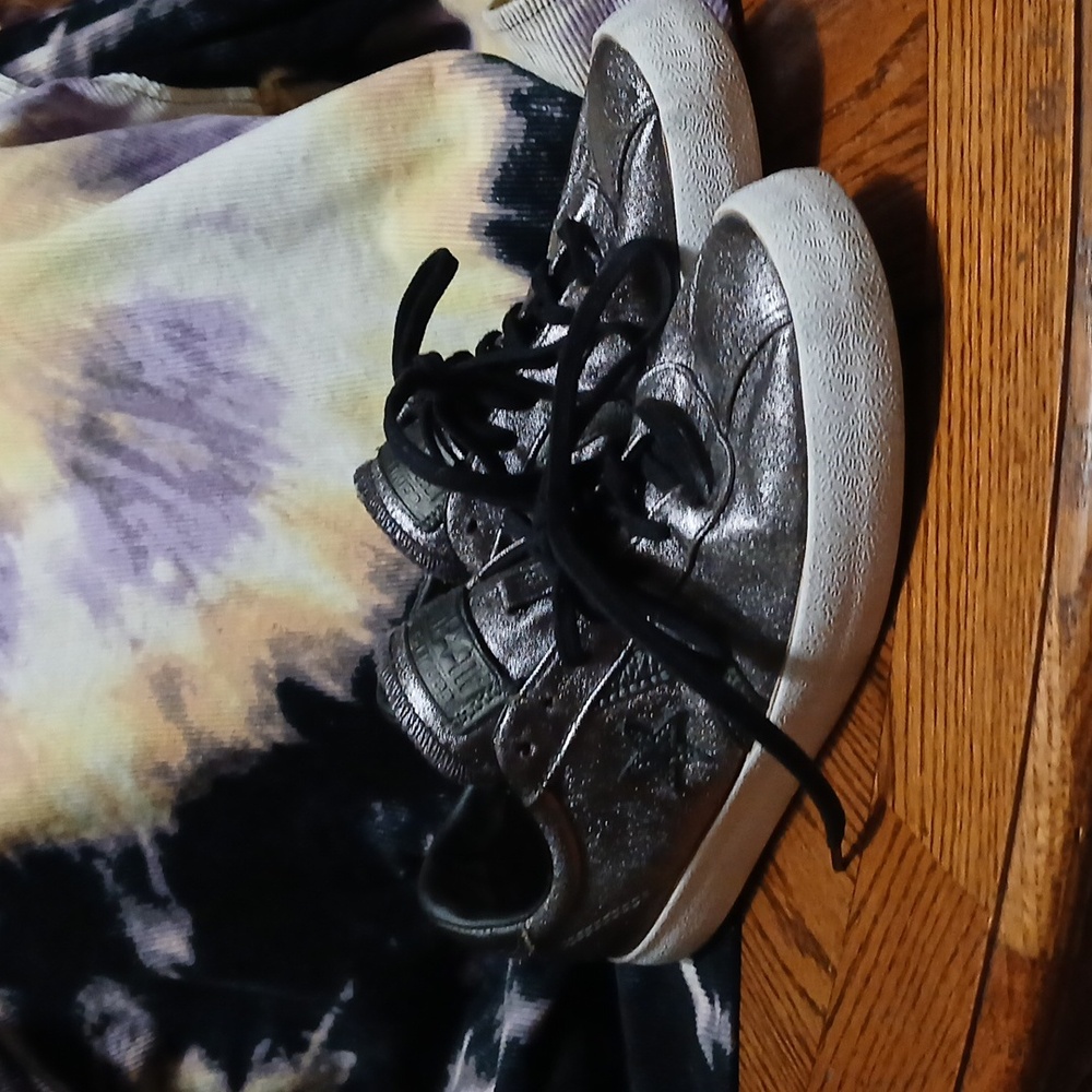 Converse‎ Metallic Gold W Blk. Star, Women's Sz.10 - Picture 11 of 16